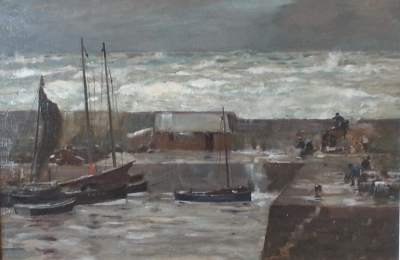 Stormy Seas – Burnmouth Harbour