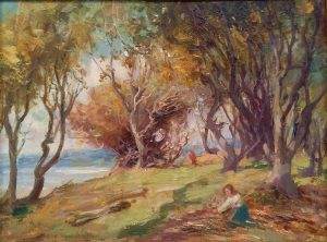 WS MacGeorge: Woodland on the Solway